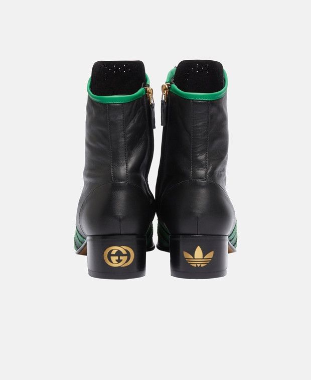 Adidas × Gucci Lace-up ankle boot Size US 9.5 / EU 42-43 - 2 Thumbnail