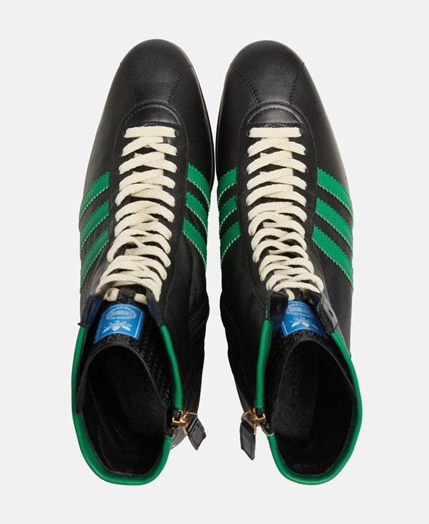 Adidas × Gucci Lace-up ankle boot Size US 10 / EU 43 - 3 Thumbnail