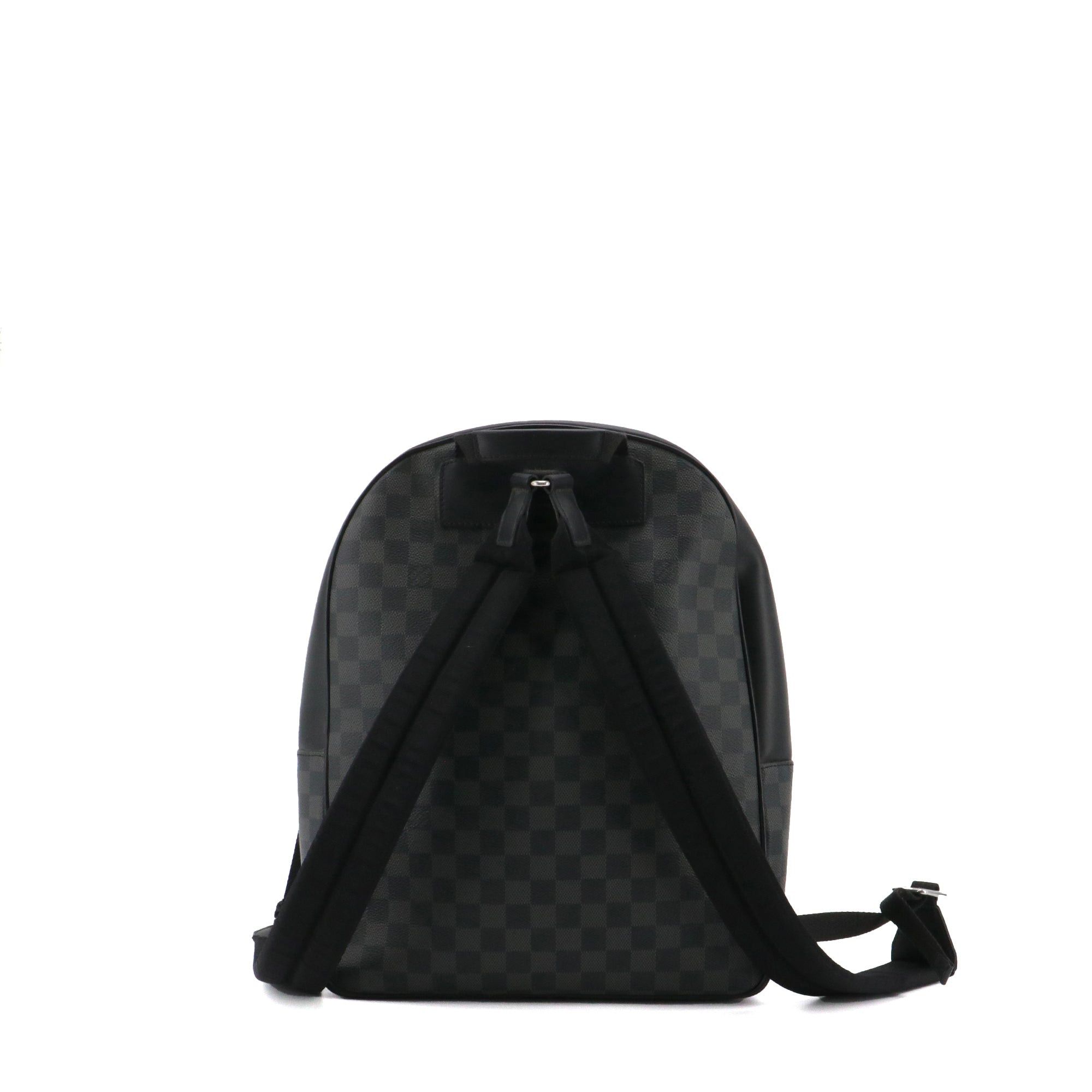 Louis Vuitton LOUIS VUITTON - Louis Vuitton Josh backpack in graphite checkerboard canvas Size ONE SIZE - 3 Thumbnail