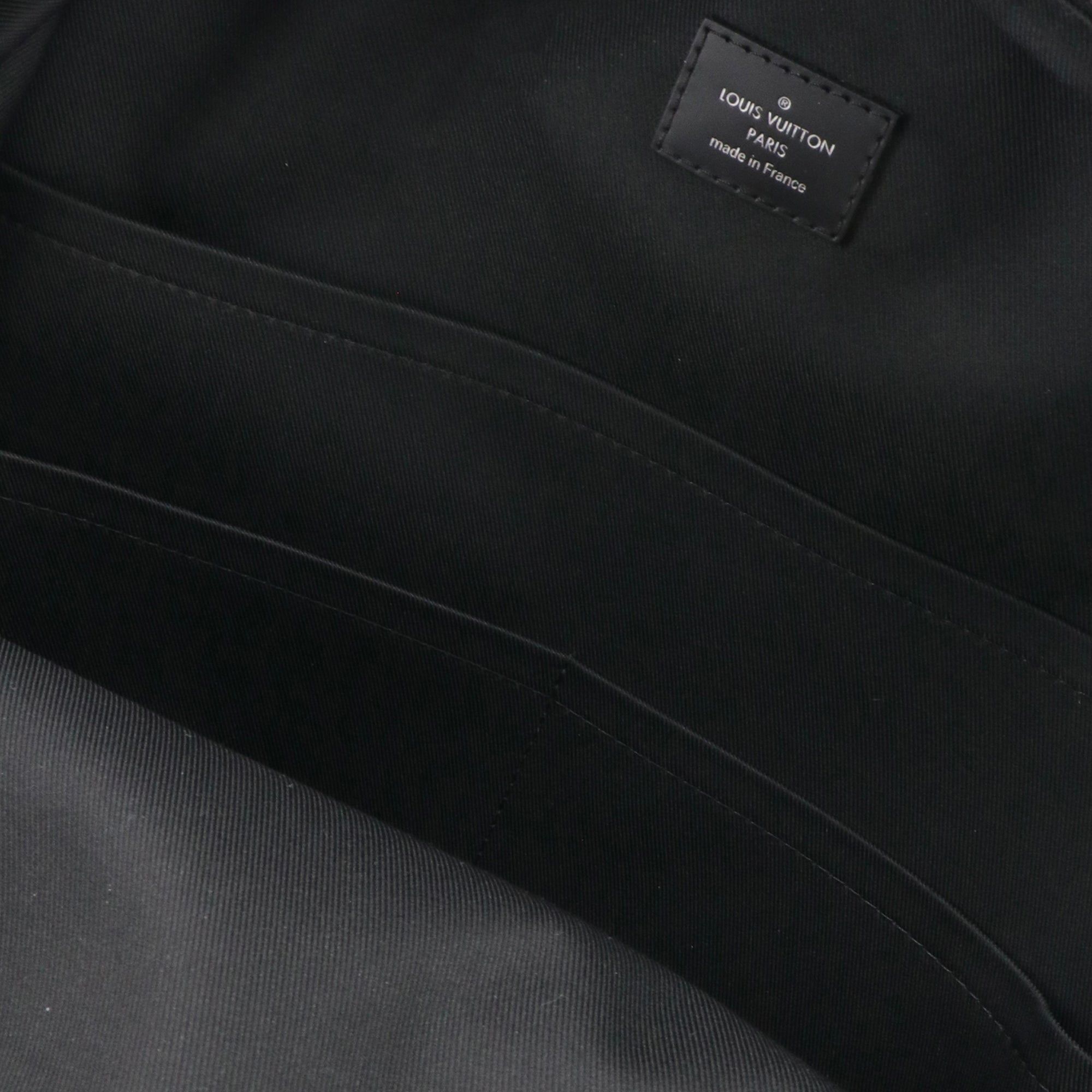Louis Vuitton LOUIS VUITTON - Louis Vuitton Josh backpack in graphite checkerboard canvas Size ONE SIZE - 8 Thumbnail