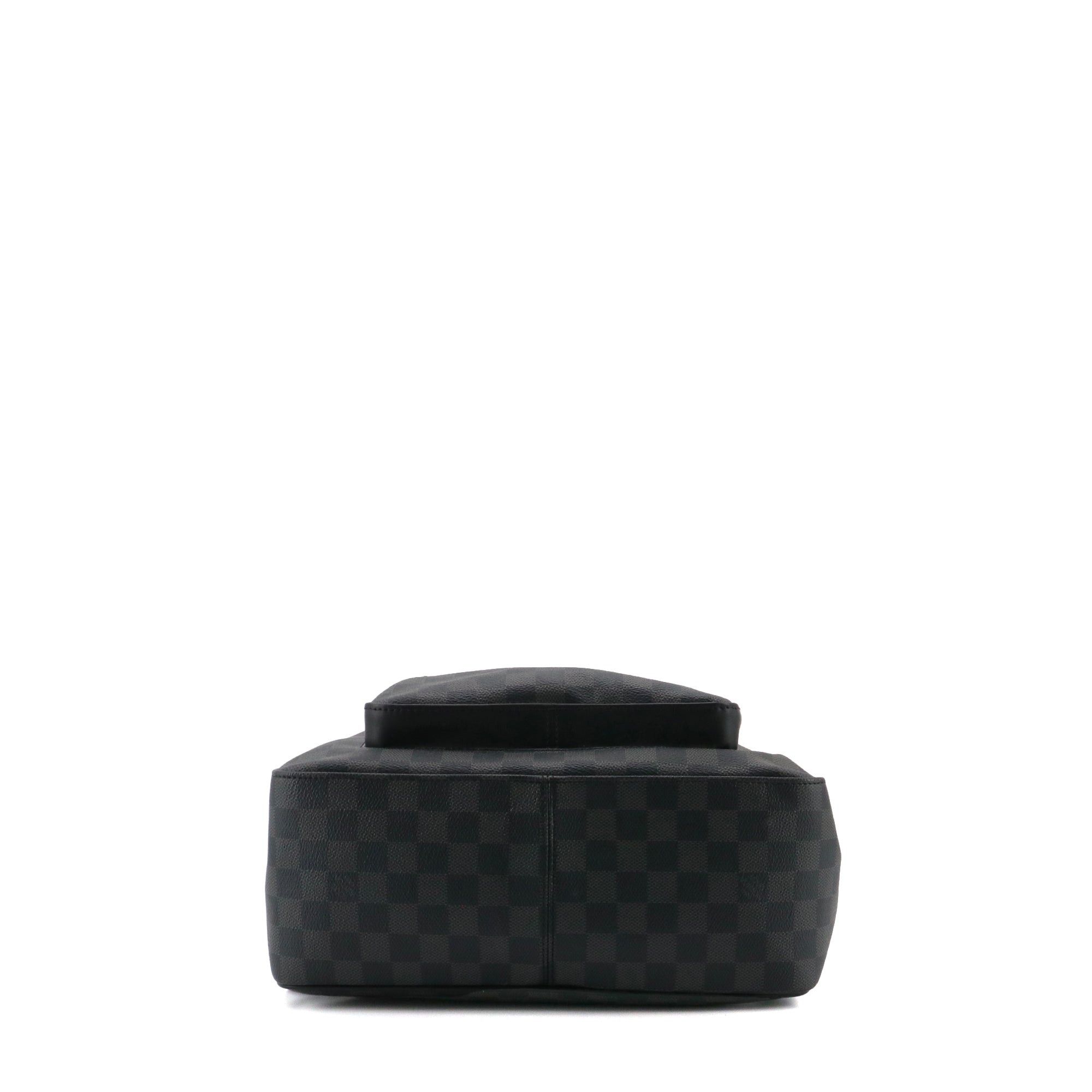 Louis Vuitton LOUIS VUITTON - Louis Vuitton Josh backpack in graphite checkerboard canvas Size ONE SIZE - 4 Thumbnail