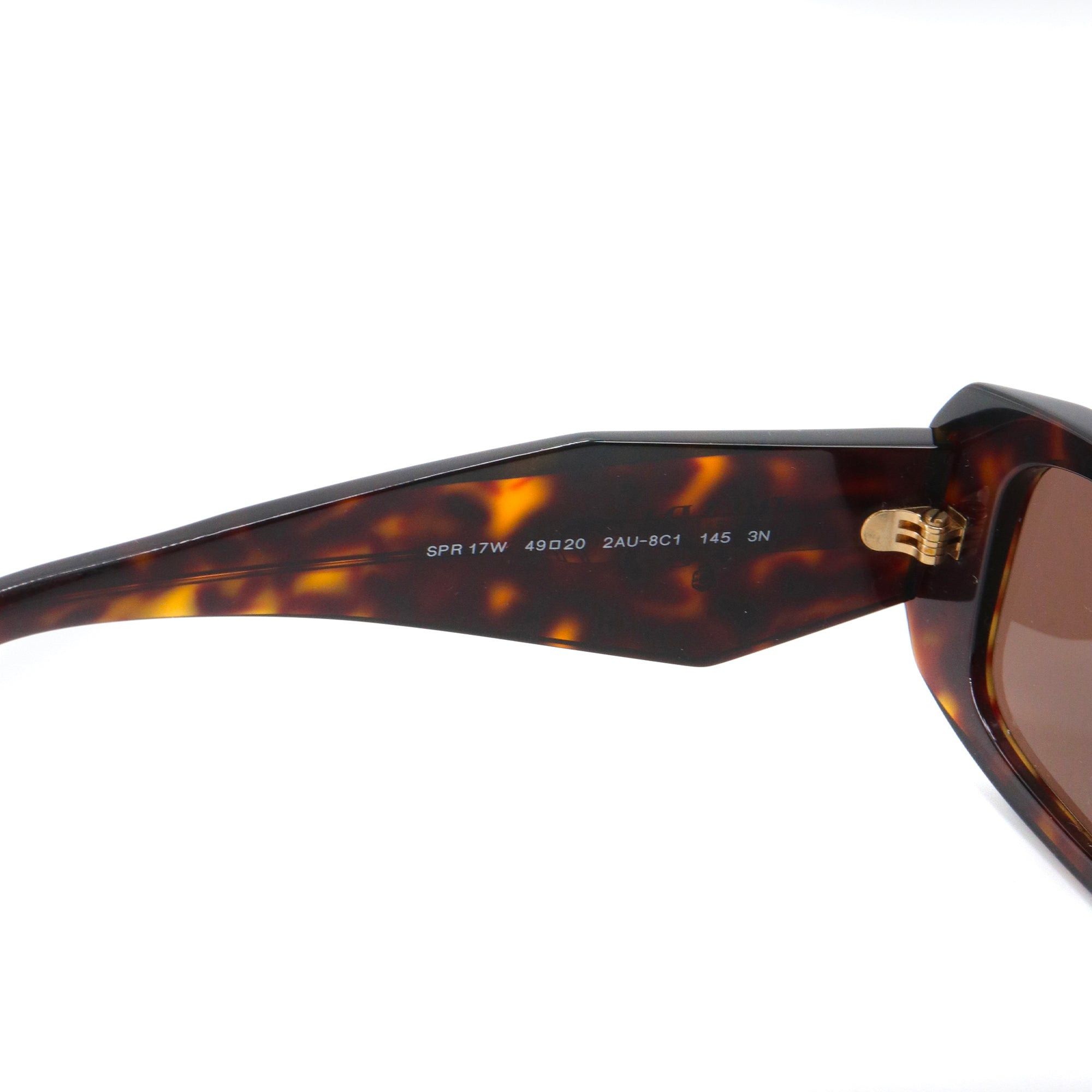 Prada PRADA - Prada brown tortoiseshell plastic sunglasses Size ONE SIZE - 7 Thumbnail