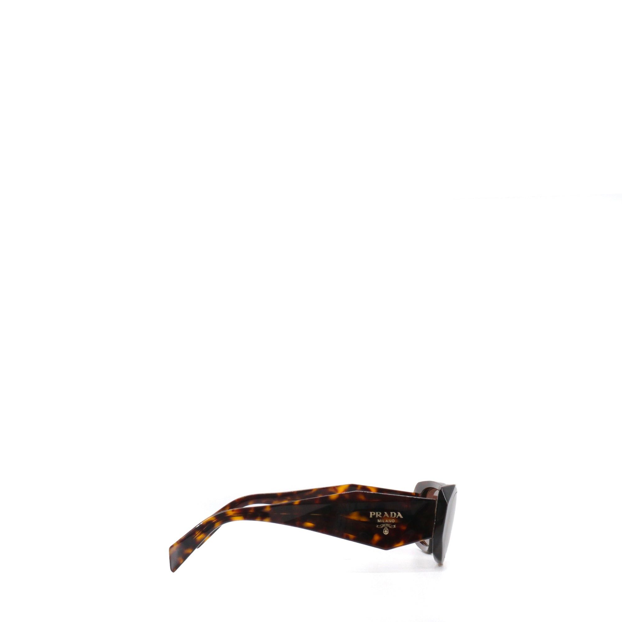 Prada PRADA - Prada brown tortoiseshell plastic sunglasses Size ONE SIZE - 3 Thumbnail