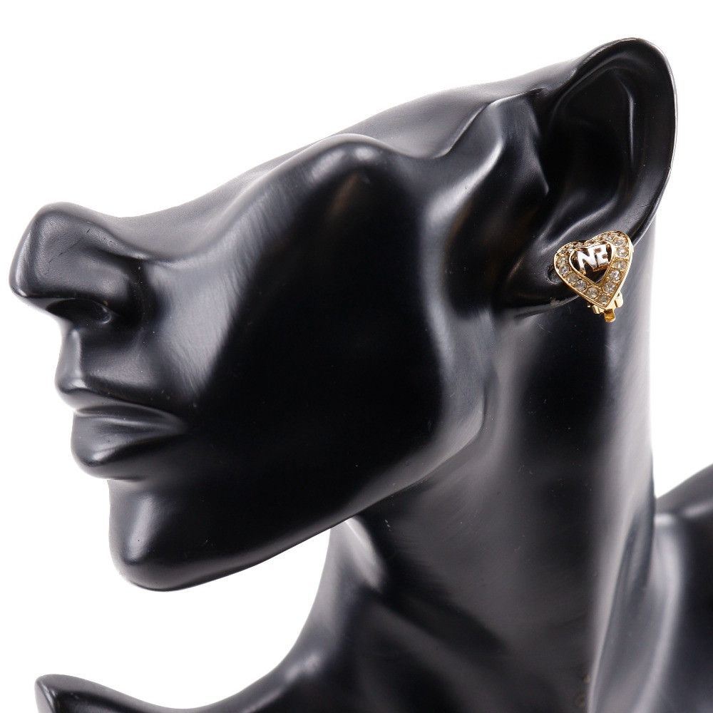 Other Other Nina Ricci Heart Logo Earrings Metal Earrings DUTY FREE for USA Size ONE SIZE - 2 Thumbnail