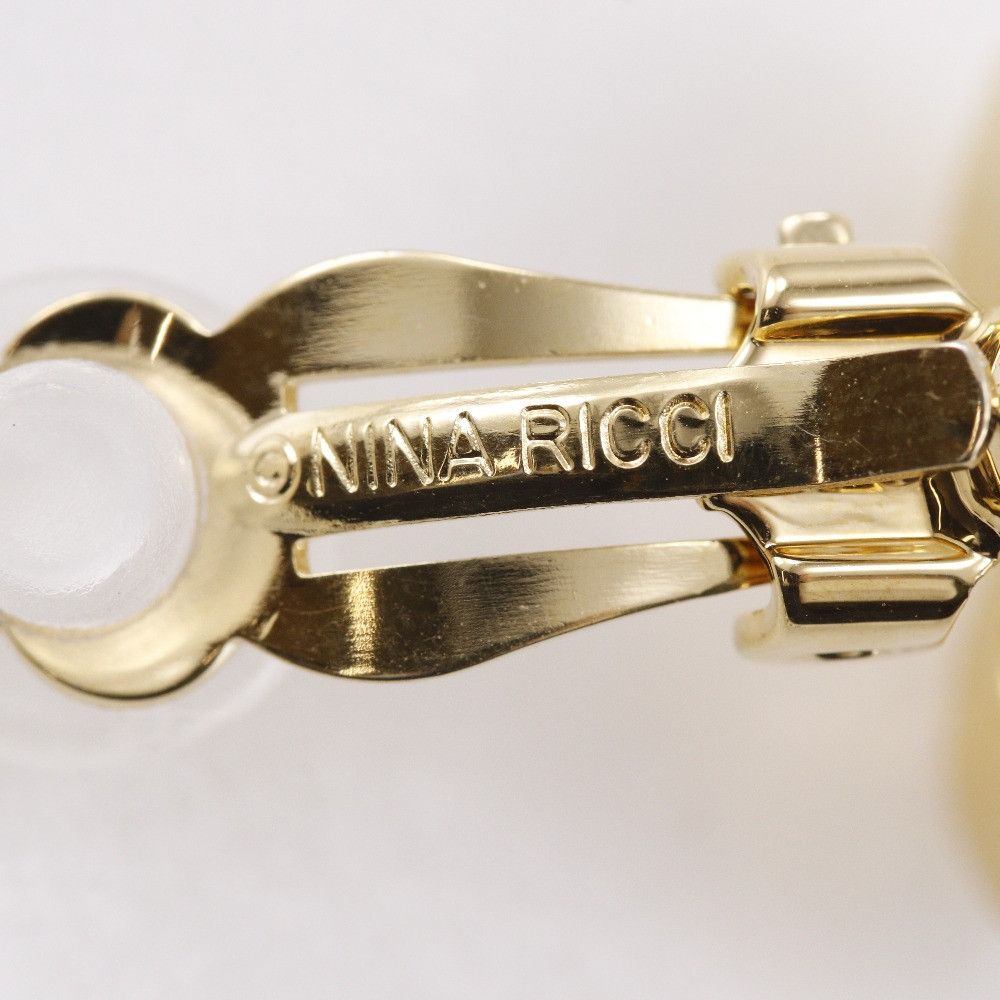 Other Other Nina Ricci Heart Logo Earrings Metal Earrings DUTY FREE for USA Size ONE SIZE - 6 Thumbnail