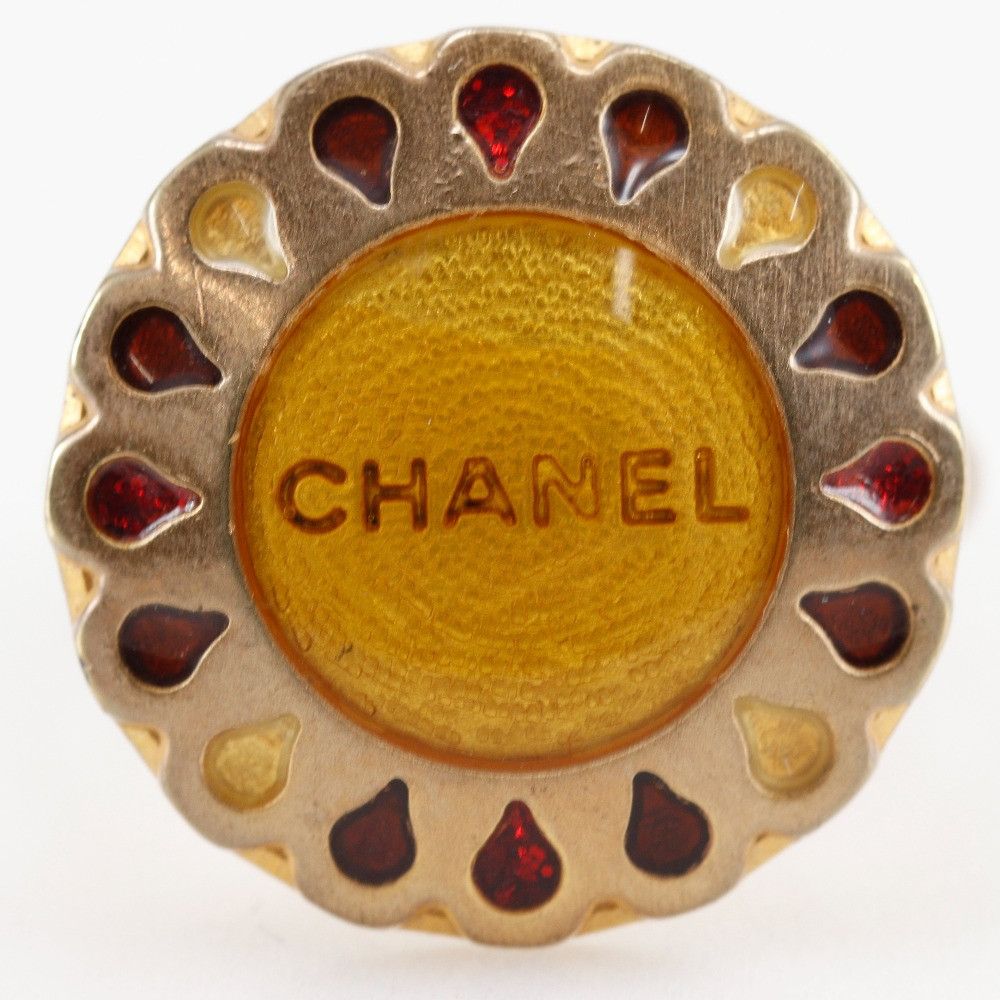 Chanel Chanel Chanel Flower Motif Ring Metal Ring DUTY FREE for USA Size ONE SIZE - 7 Thumbnail