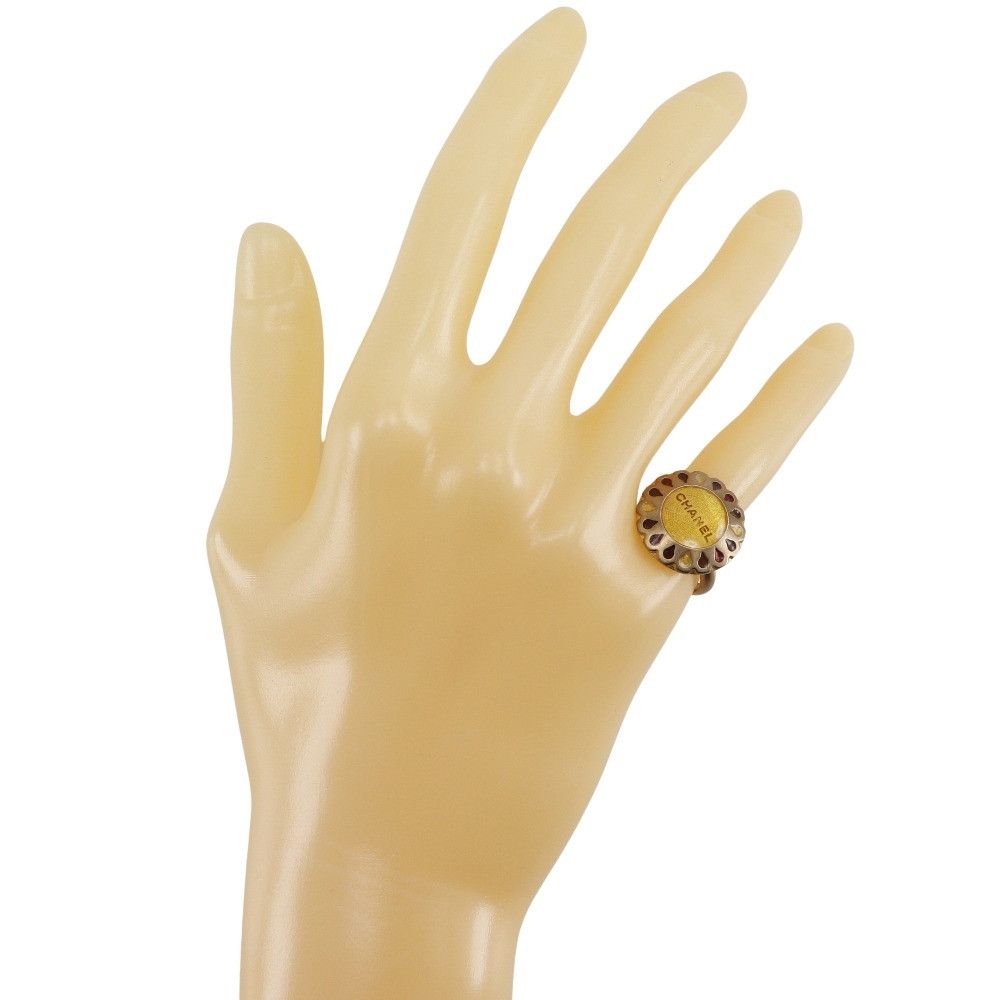 Chanel Chanel Chanel Flower Motif Ring Metal Ring DUTY FREE for USA Size ONE SIZE - 2 Thumbnail