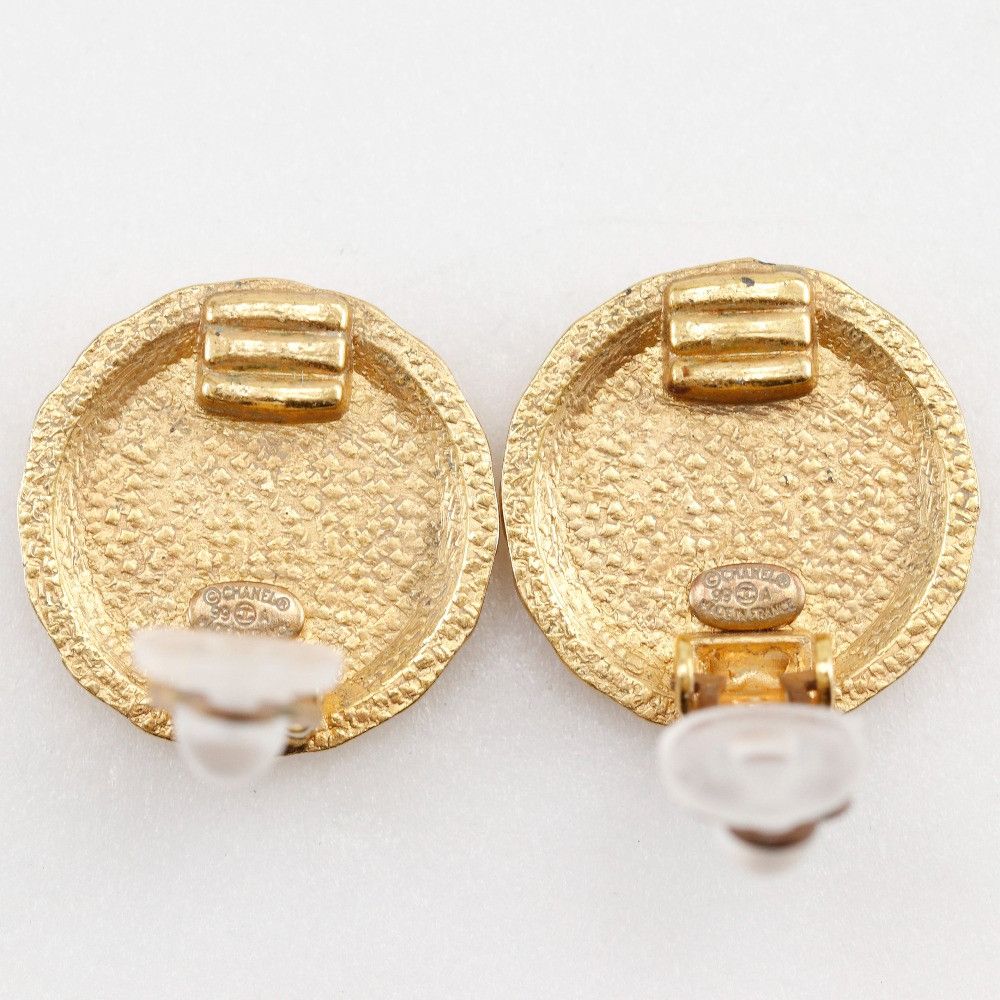 Chanel Chanel Chanel Flower Motif Earrings Metal Earrings DUTY FREE for USA Size ONE SIZE - 5 Thumbnail
