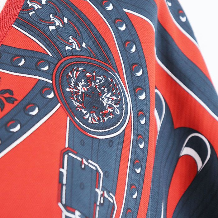 Hermes Hermes Hermes Grand Tralala Twill Reine Silk Cotton Dress Cotton Dresses Size ONE SIZE - 12 Thumbnail