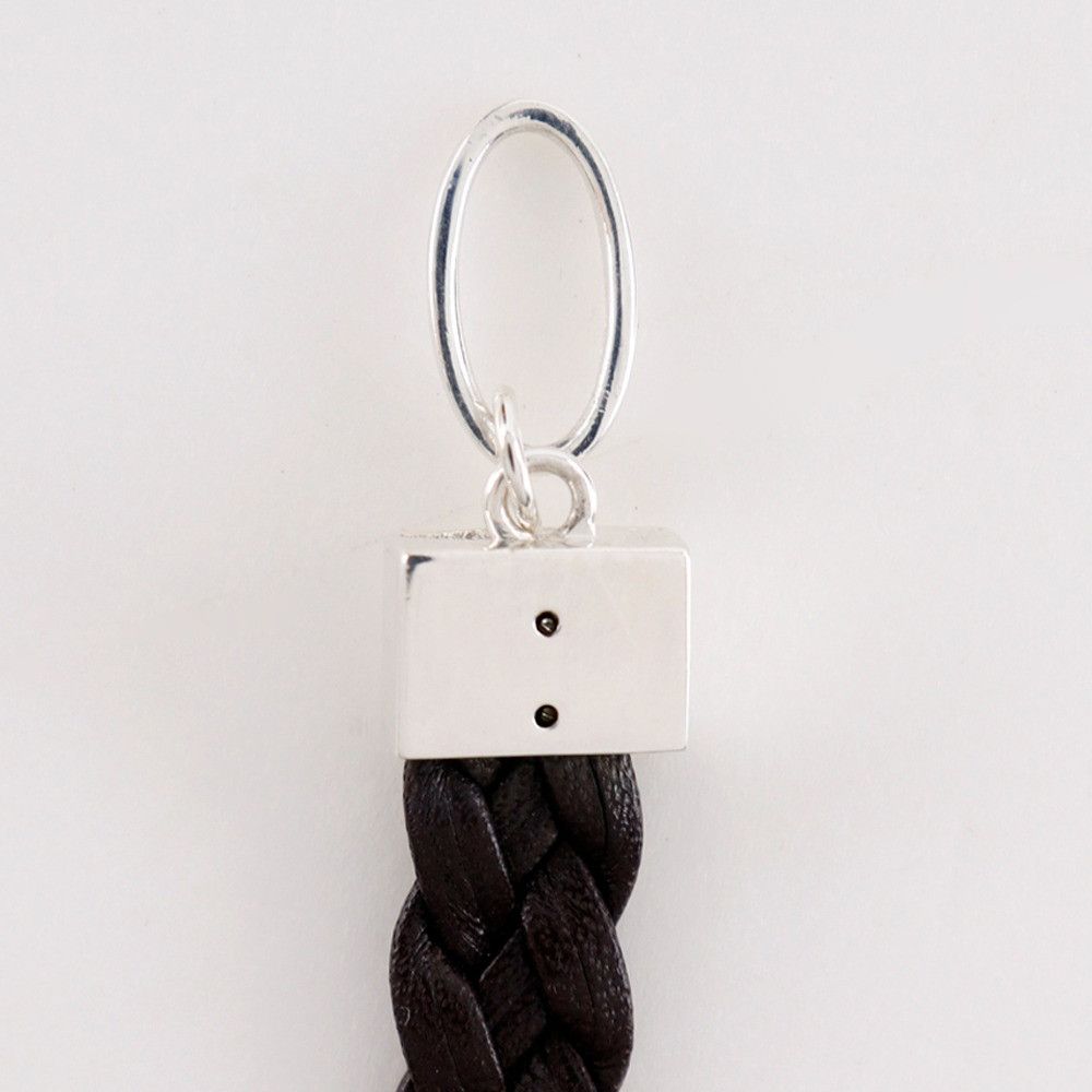Other Other 4℃ 4℃ HOMME+ Leather Silver 925 Bracelet Leather Bracelet DUTY FREE for USA Size ONE SIZE - 7 Thumbnail