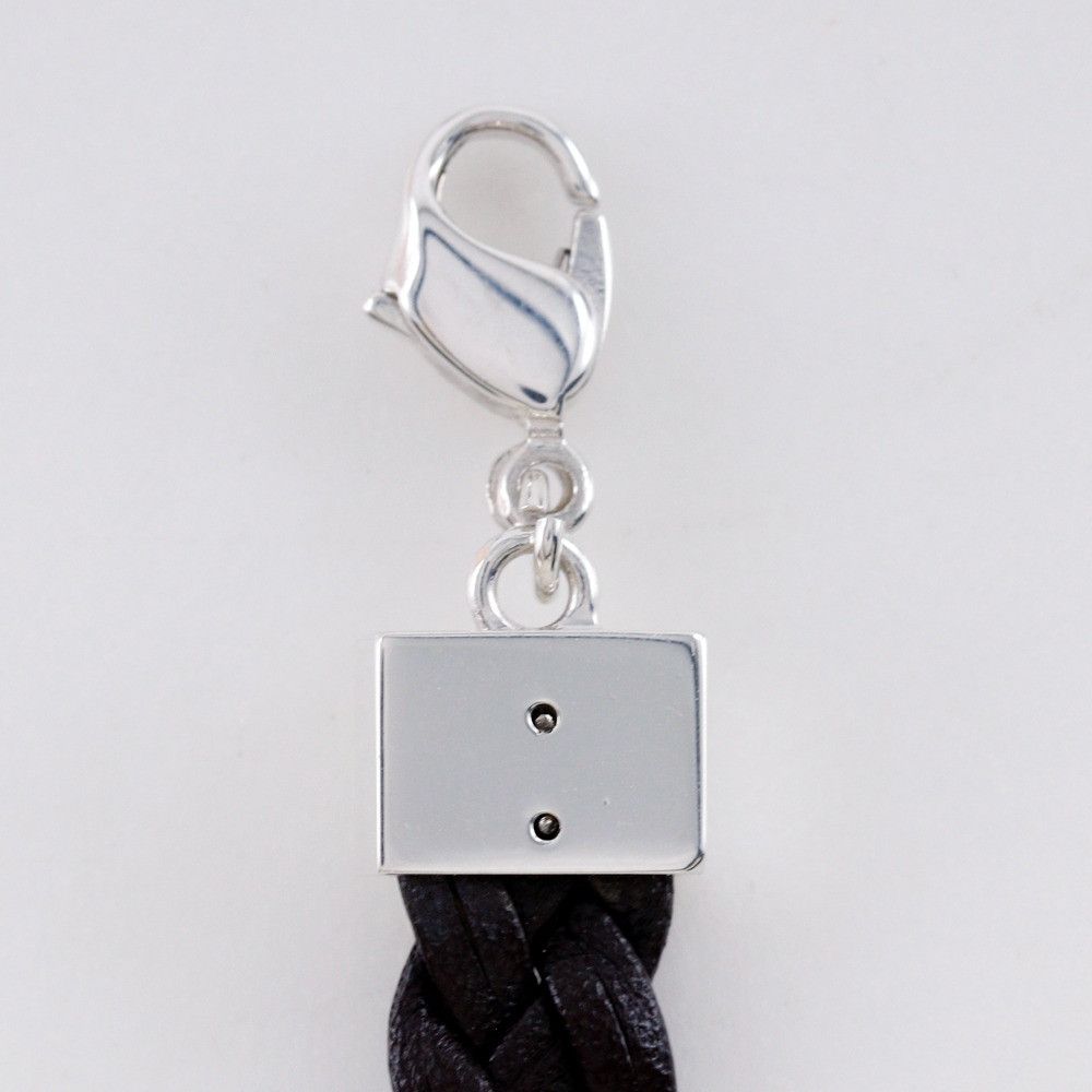 Other Other 4℃ 4℃ HOMME+ Leather Silver 925 Bracelet Leather Bracelet DUTY FREE for USA Size ONE SIZE - 6 Thumbnail
