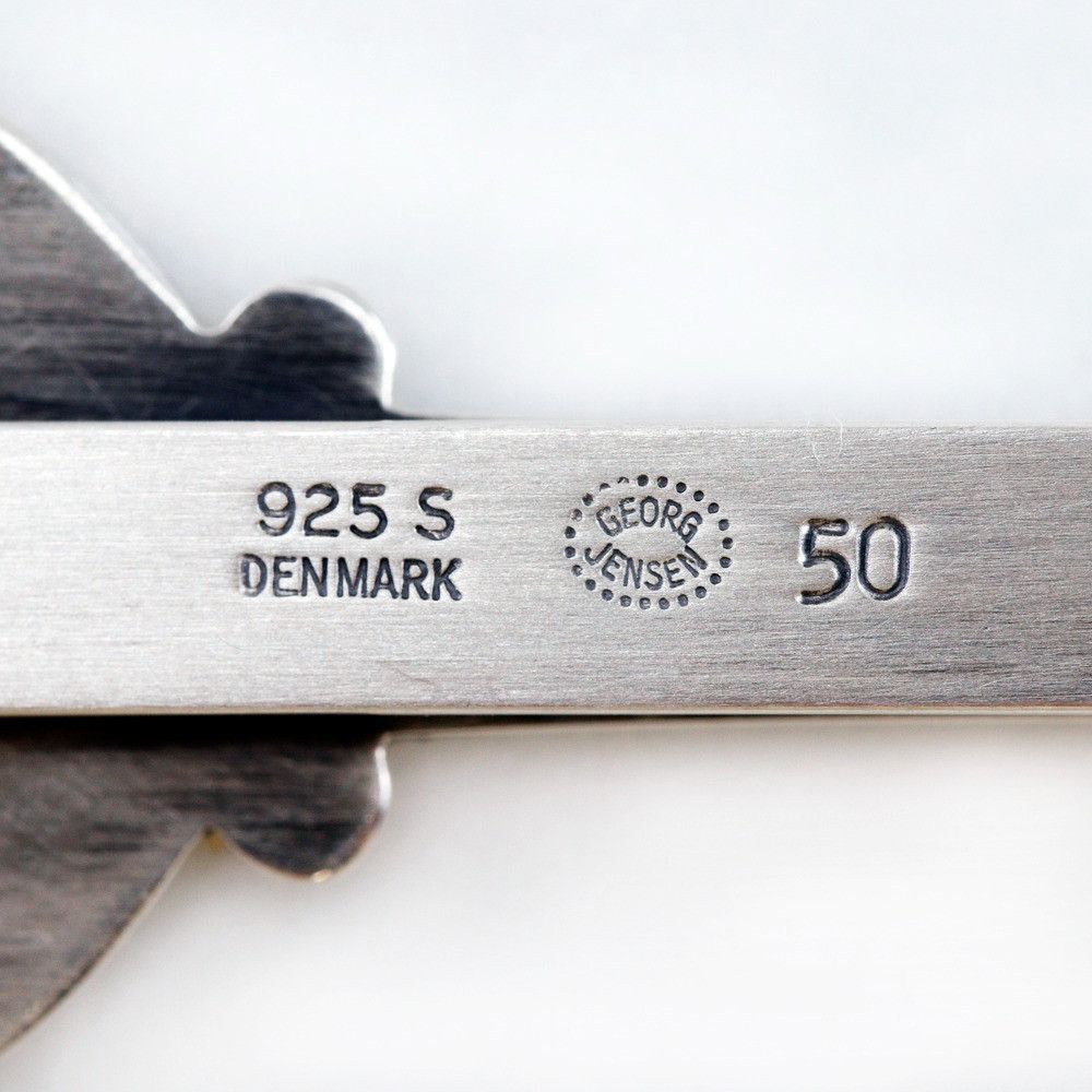 Other Other Georg Jensen Sailing Ship Motif Silver 925 Tie Clip Metal Other 50 DUTY FREE for USA Size ONE SIZE - 6 Thumbnail