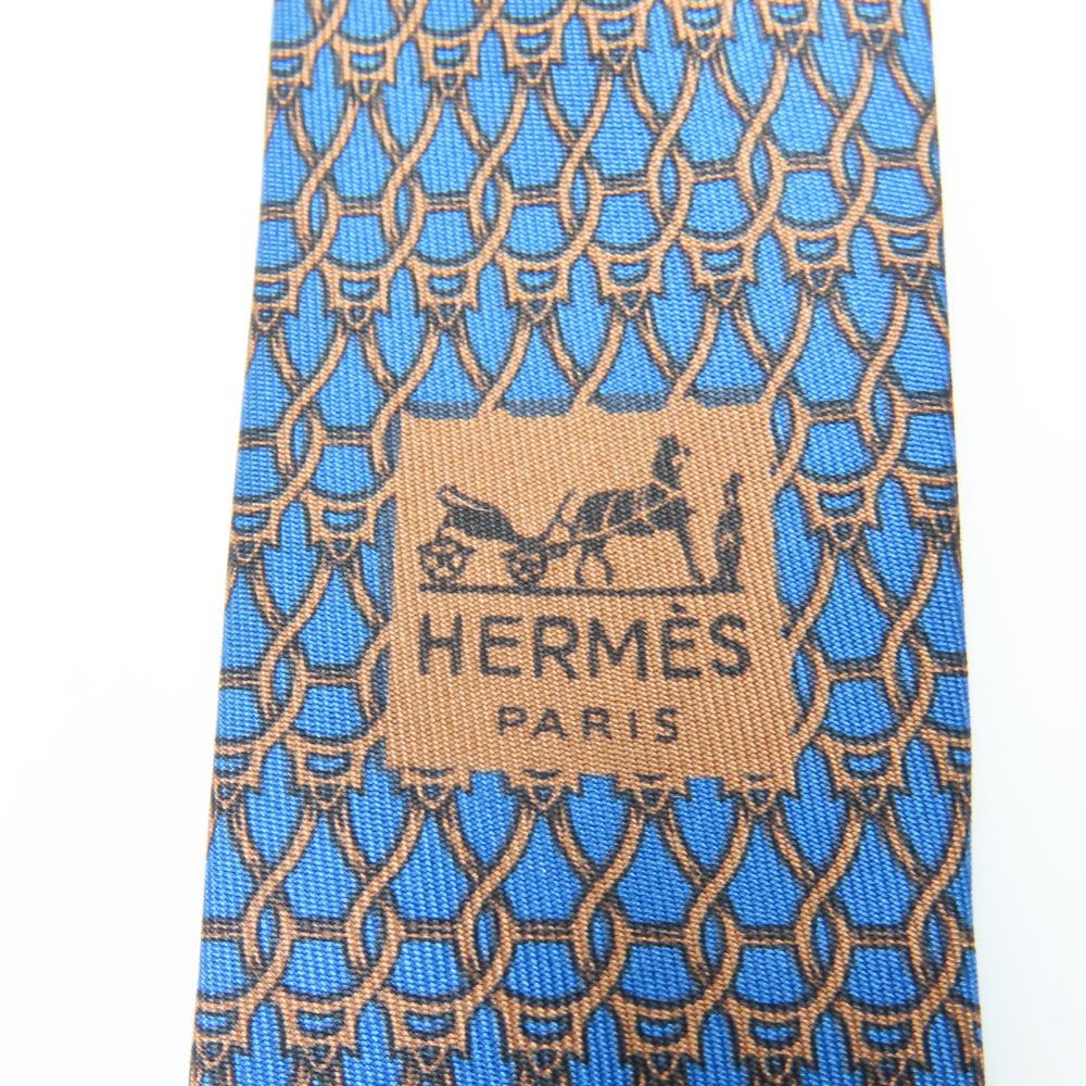 Hermes Hermes Hermes Toyota limited edition Silk Tie Others Necktie Size ONE SIZE - 4 Thumbnail