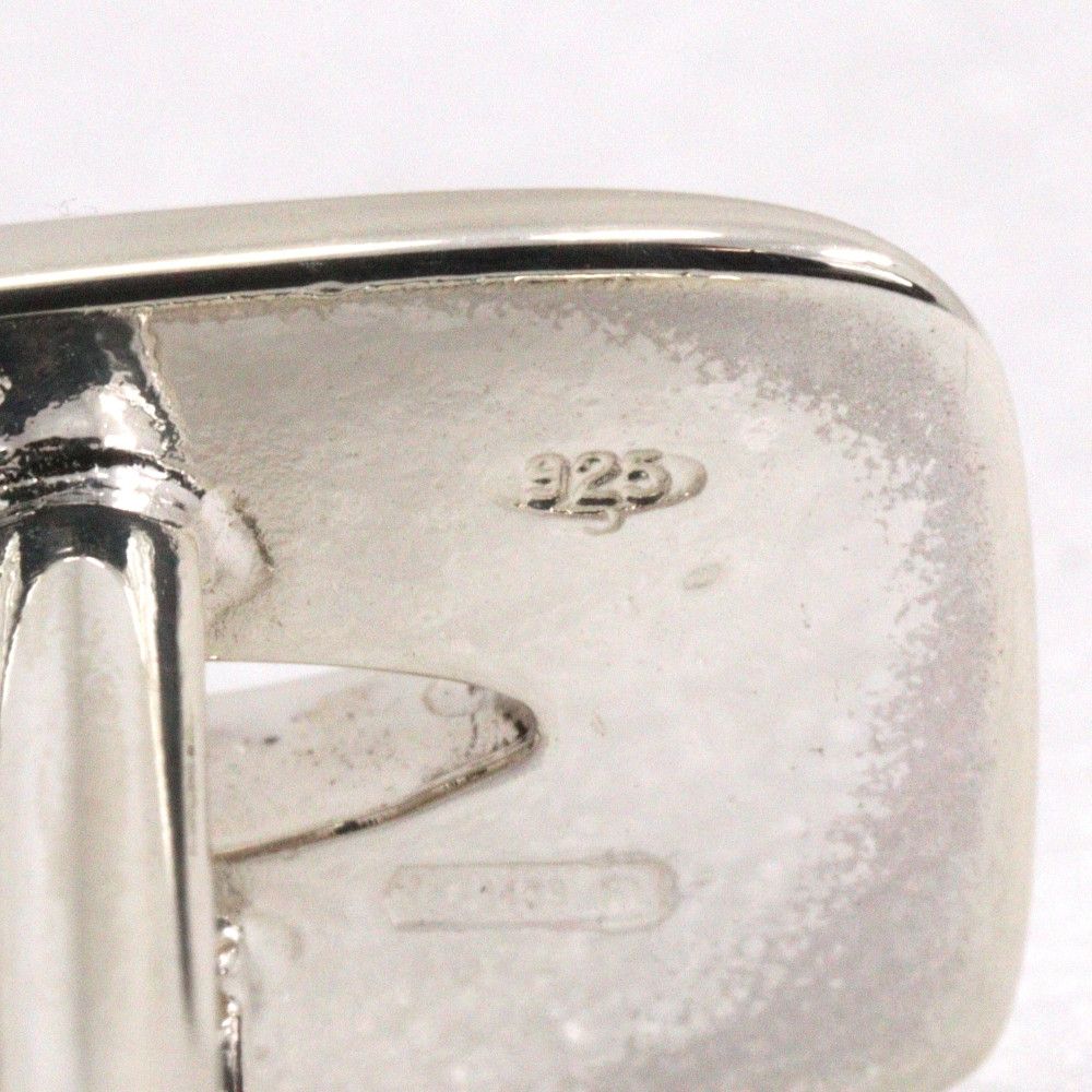 Gucci Gucci Gucci G Logo Silver 925 Cufflinks Metal Cufflinks DUTY FREE for USA Size ONE SIZE - 6 Thumbnail