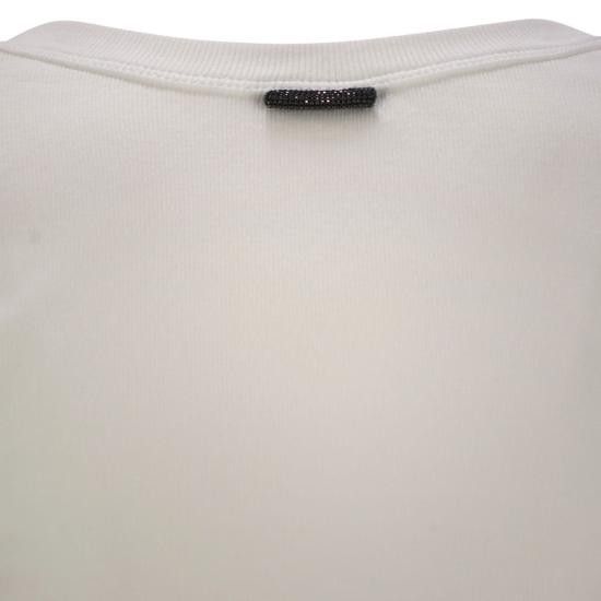 Brunello Cucinelli BRUNELLO CUCINELLI Women Tops M0TC8FX230 WHITE Size M / US 6-8 / IT 42-44 - 4 Thumbnail