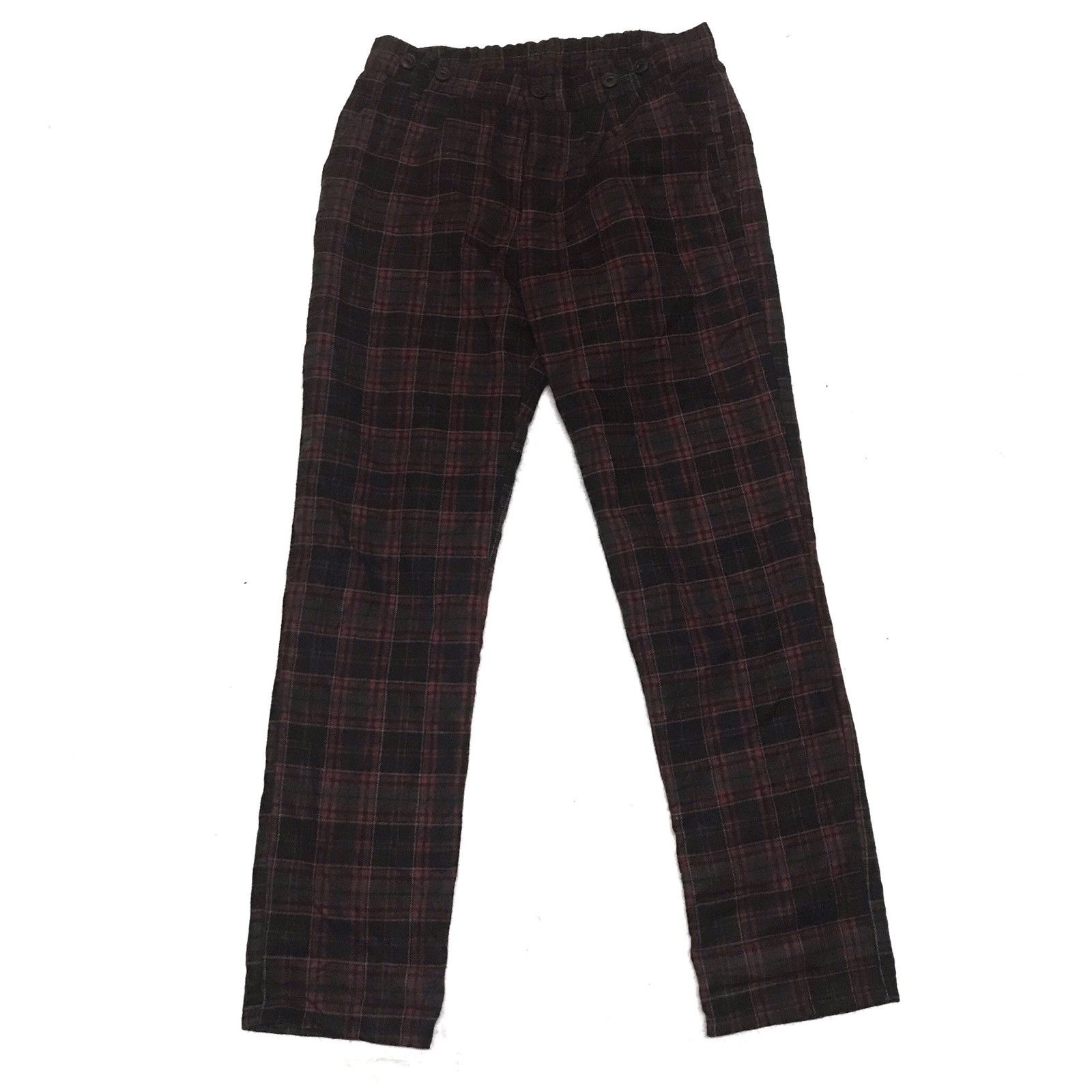 Japanese Brand Brand Arrow Plaid Checked Tartan WEAR LIKE PUNK STYLE Size US 30 / EU 46 - 2 Thumbnail
