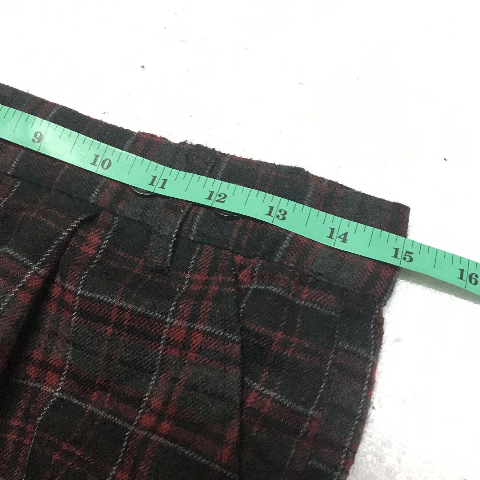 Japanese Brand Brand Arrow Plaid Checked Tartan WEAR LIKE PUNK STYLE Size US 30 / EU 46 - 5 Thumbnail