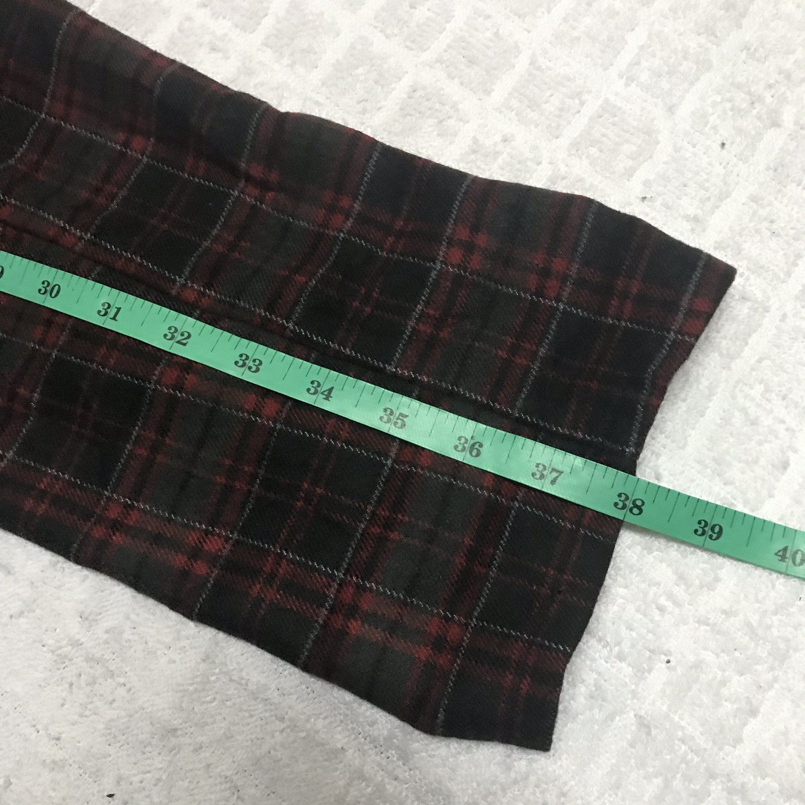 Japanese Brand Brand Arrow Plaid Checked Tartan WEAR LIKE PUNK STYLE Size US 30 / EU 46 - 6 Thumbnail