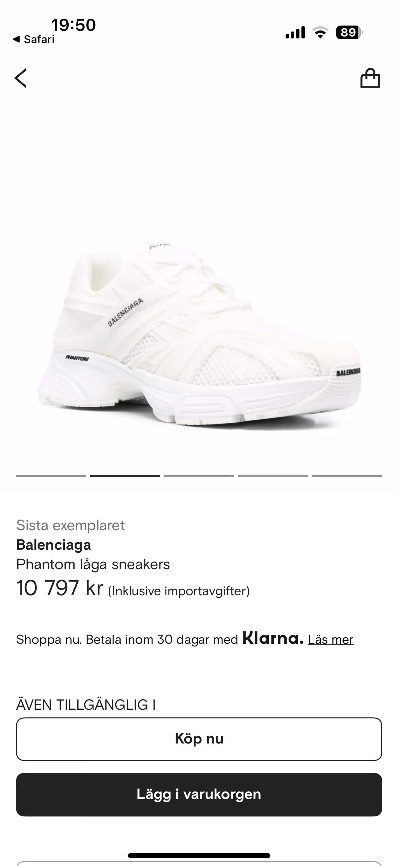 Balenciaga Balenciaga Phantom Sneakers Size US 9 / IT 39 - 4 Thumbnail