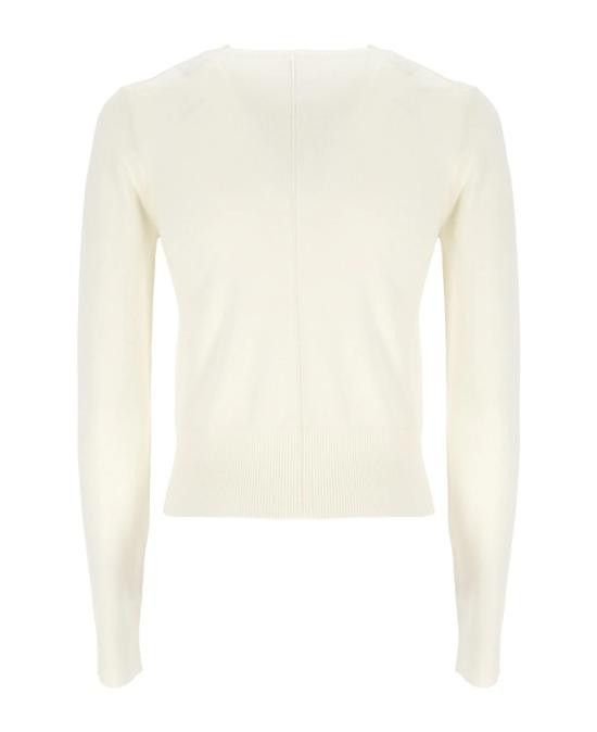 Chloe CHLOE Women Tops CHC24AMP04660 107 White Size L / US 10 / IT 46 - 2 Thumbnail
