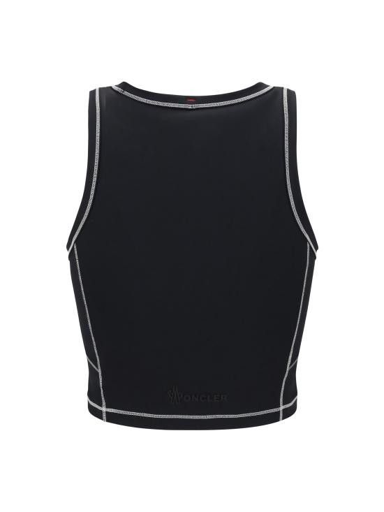 Moncler MONCLER Women Tops K10988P00001899YG 999 BLACK Size M / US 6-8 / IT 42-44 - 2 Thumbnail