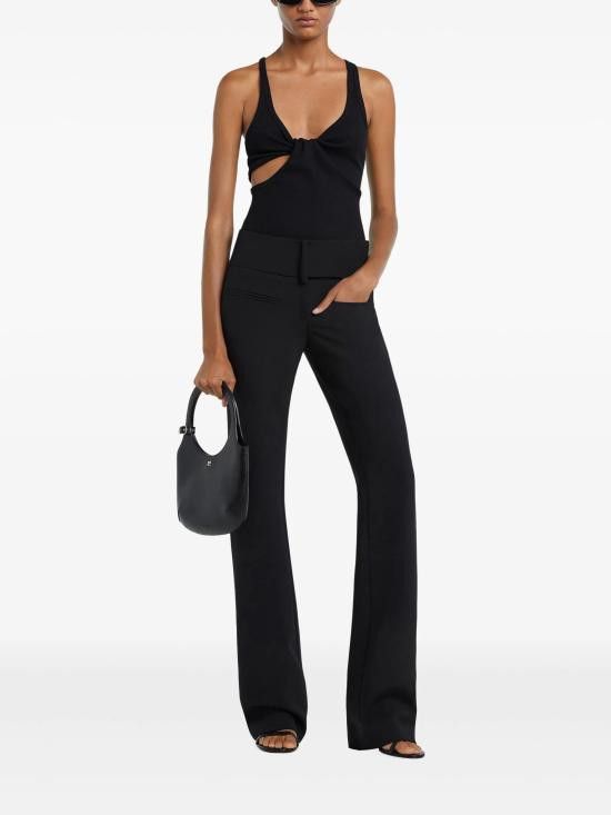 Courreges COURREGES Women Tops 225JDE134JS0194 9999 BLACK Size M / US 6-8 / IT 42-44 - 2 Thumbnail