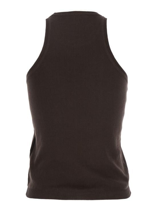Max Mara MAX MARA Women Tops 2511361062600006 Brown Size L / US 10 / IT 46 - 2 Thumbnail