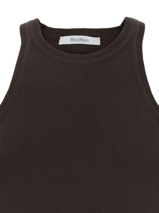 Max Mara MAX MARA Women Tops 2511361062600006 Brown Size S / US 4 / IT 40 - 3 Thumbnail
