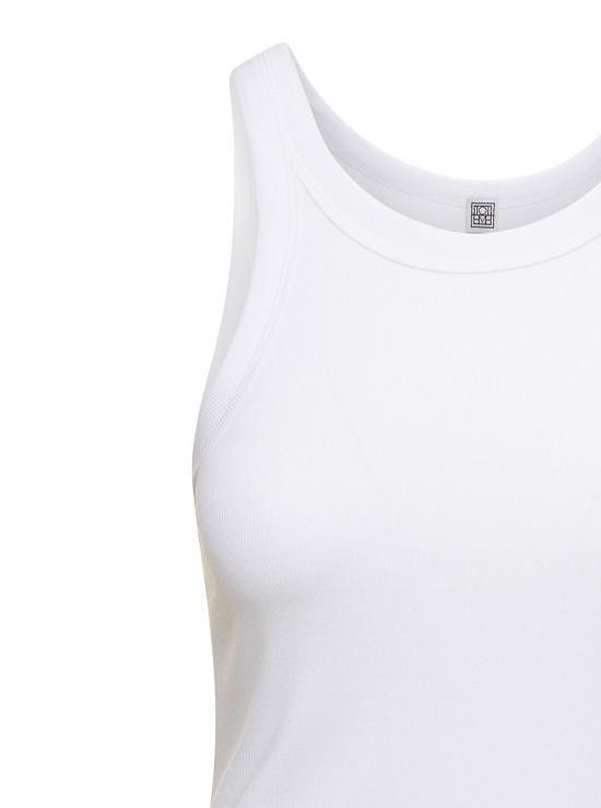 Toteme TOTEME Women Tops 211437772100 White Size M / US 6-8 / IT 42-44 - 3 Thumbnail