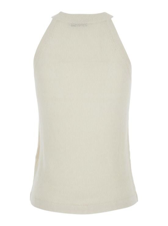 Max Mara MAX MARA Women Tops 2511361059600002 White Size M / US 6-8 / IT 42-44 - 2 Thumbnail