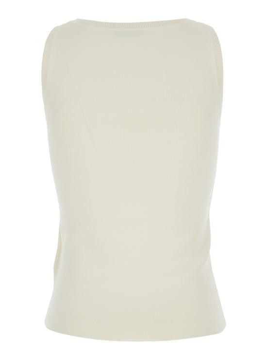 Max Mara MAX MARA Women Tops 2511361049600001 White Size L / US 10 / IT 46 - 2 Thumbnail