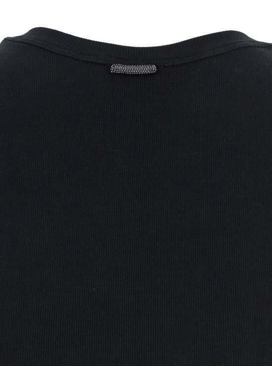 Brunello Cucinelli BRUNELLO CUCINELLI Women Tops MPTC8FX230C101 Black Size S / US 4 / IT 40 - 3 Thumbnail