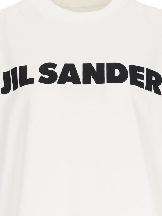 Jil Sander JIL SANDER Women Tops J03GC0136 J45148 102 White Size M / US 6-8 / IT 42-44 - 3 Thumbnail