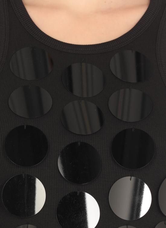 MSGM MSGM Women Tops 3842MDT81 25712099 Black Size L / US 10 / IT 46 - 4 Thumbnail
