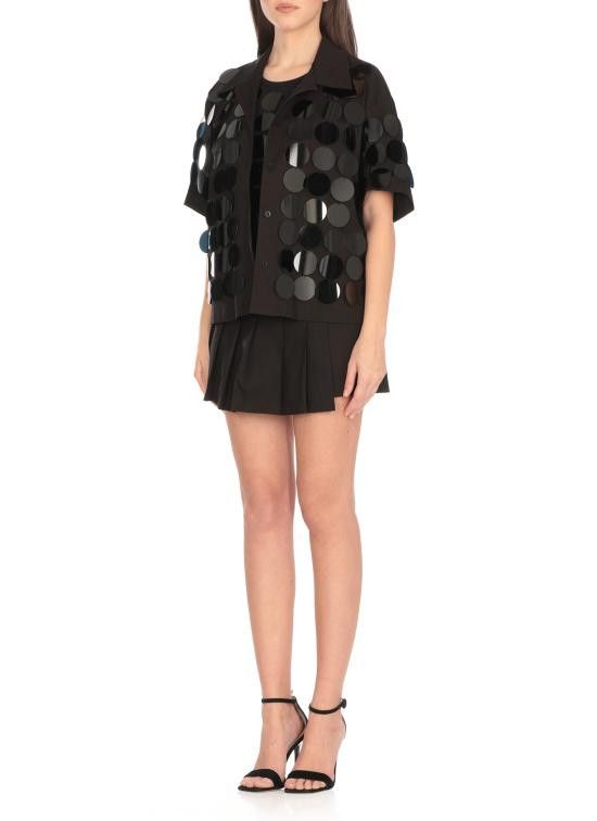 MSGM MSGM Women Tops 3842MDT81 25712099 Black Size L / US 10 / IT 46 - 5 Thumbnail