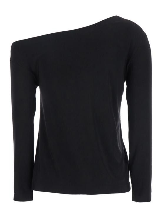 Norma Kamali NORMA KAMALI Women Tops KK3296PL343001 Black Size M / US 6-8 / IT 42-44 - 2 Thumbnail