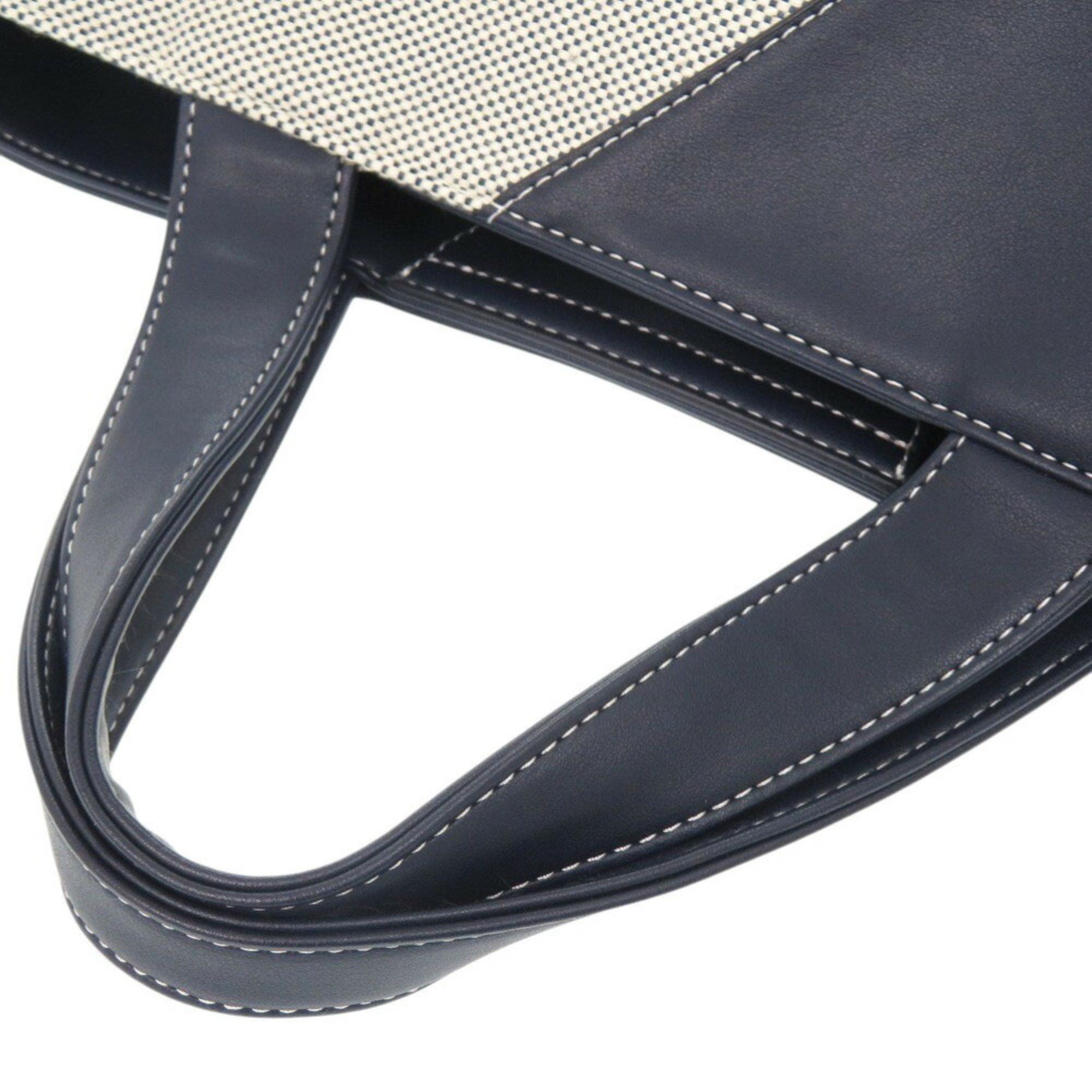 Other Like new Kitamura Leather Navy White Handbag Shoulder Bag 1347Kitamura Size ONE SIZE - 7 Thumbnail
