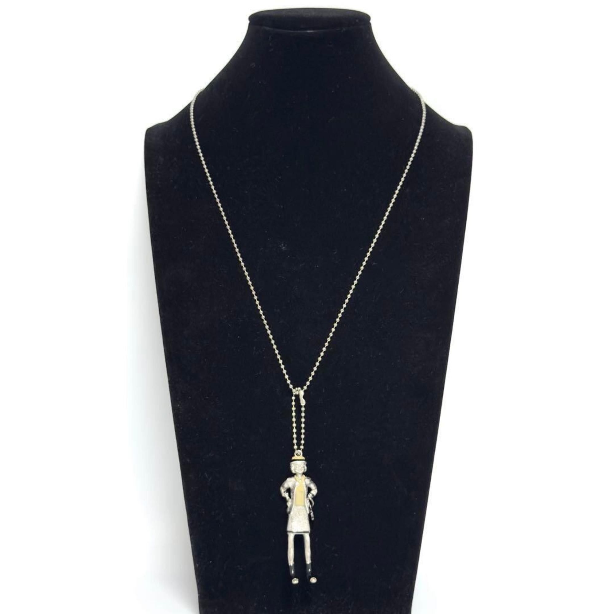 Chanel Chanel Women's Vintage Mademoiselle Pendant Necklace Size ONE SIZE - 10 Thumbnail