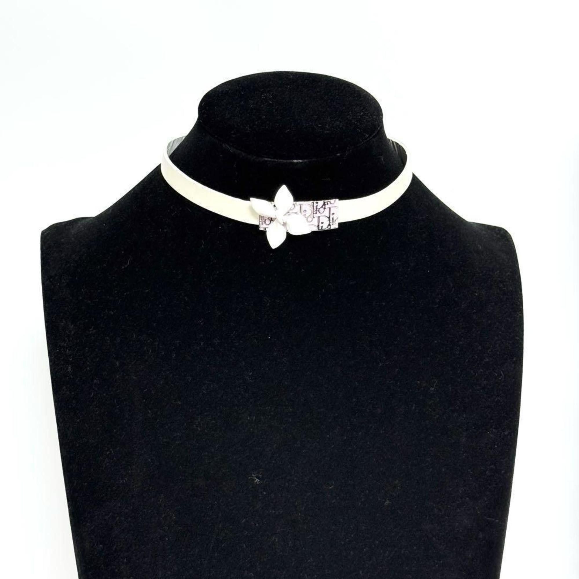 Dior Christian Dior Dior Women's Choker Necklace Trotter Flower Size ONE SIZE - 9 Thumbnail