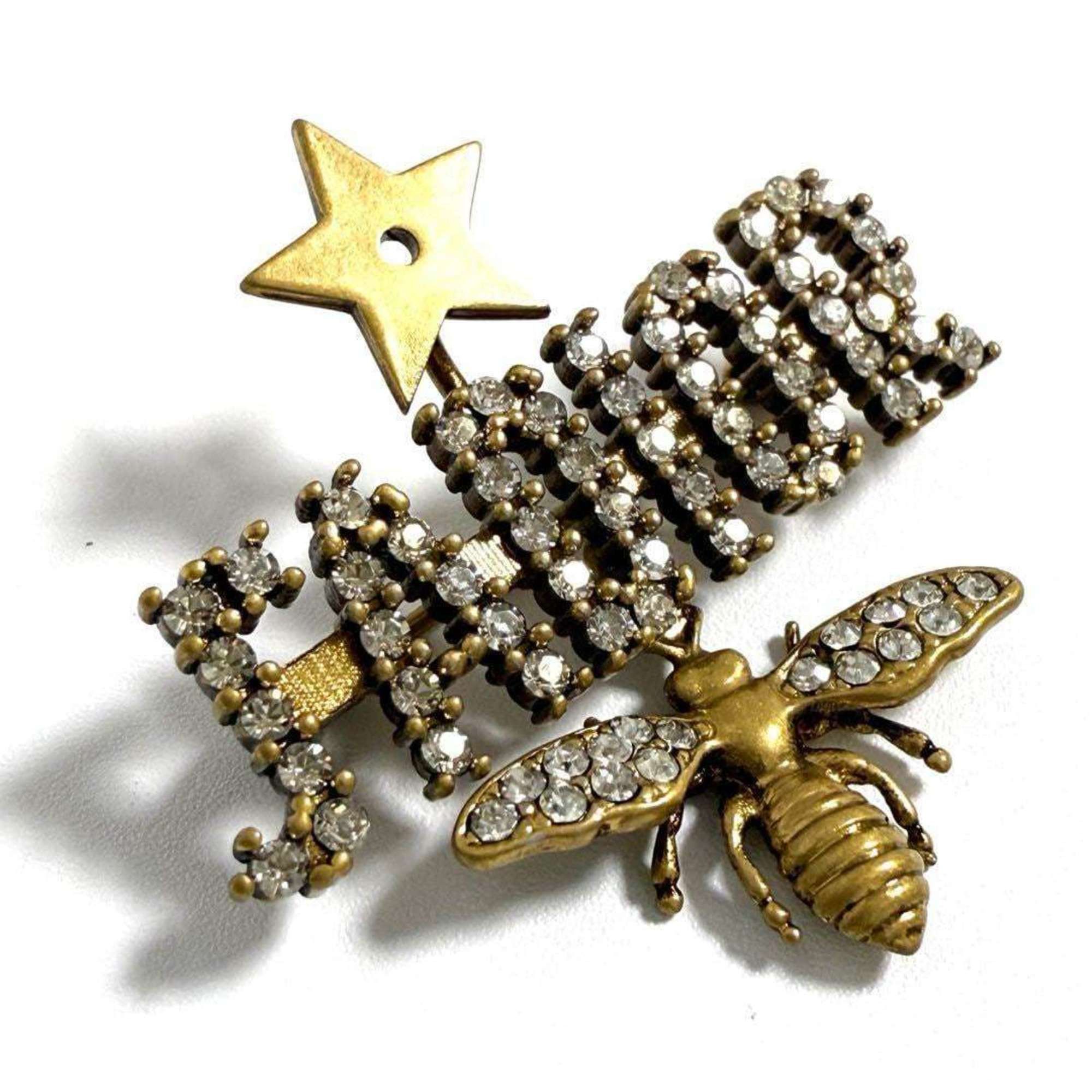 Dior Christian Dior Dior Women's Pin Brooch Badge Bee J'Adior Size ONE SIZE - 4 Thumbnail