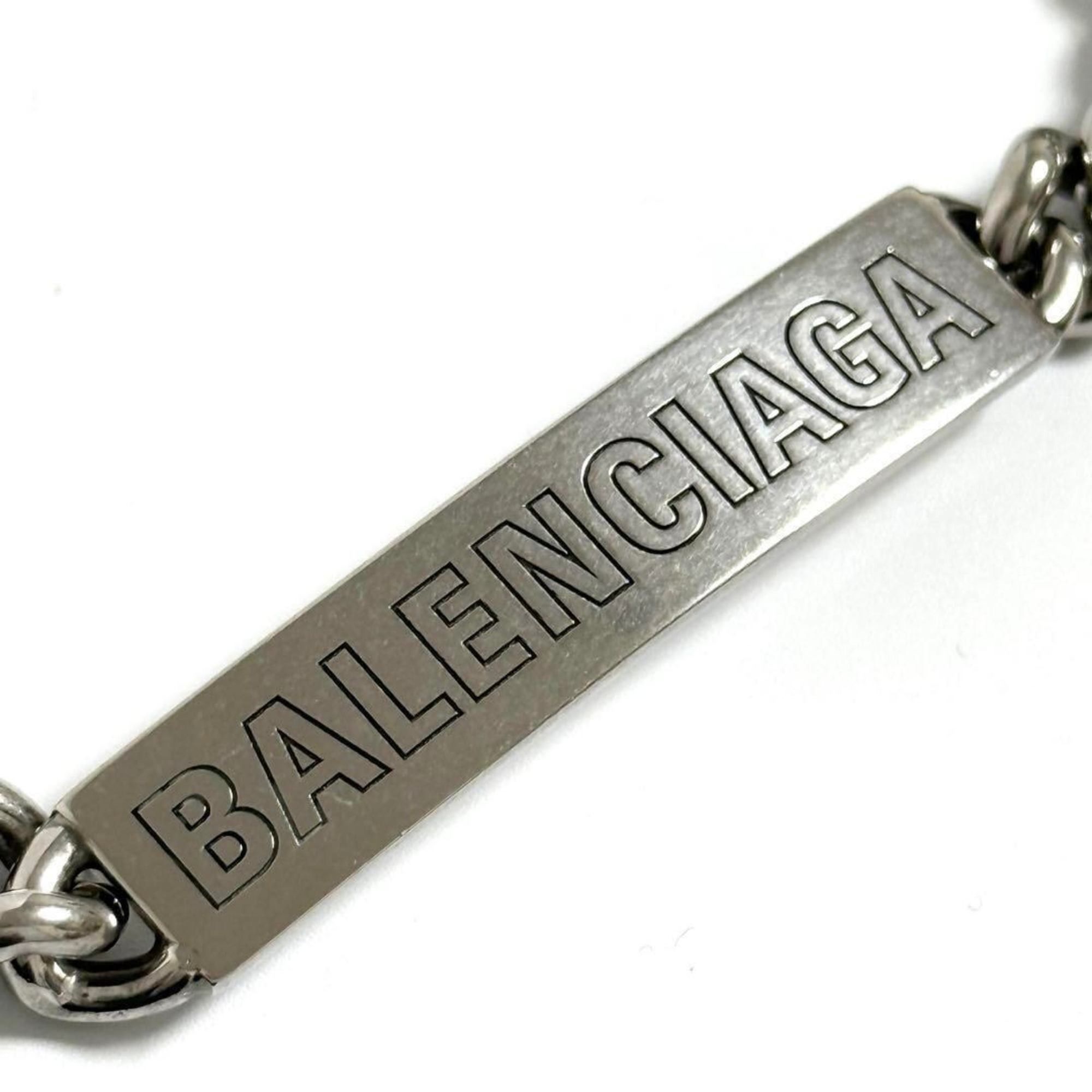 Balenciaga Balenciaga Men's Plate Twist Chain Necklace Size ONE SIZE - 7 Thumbnail