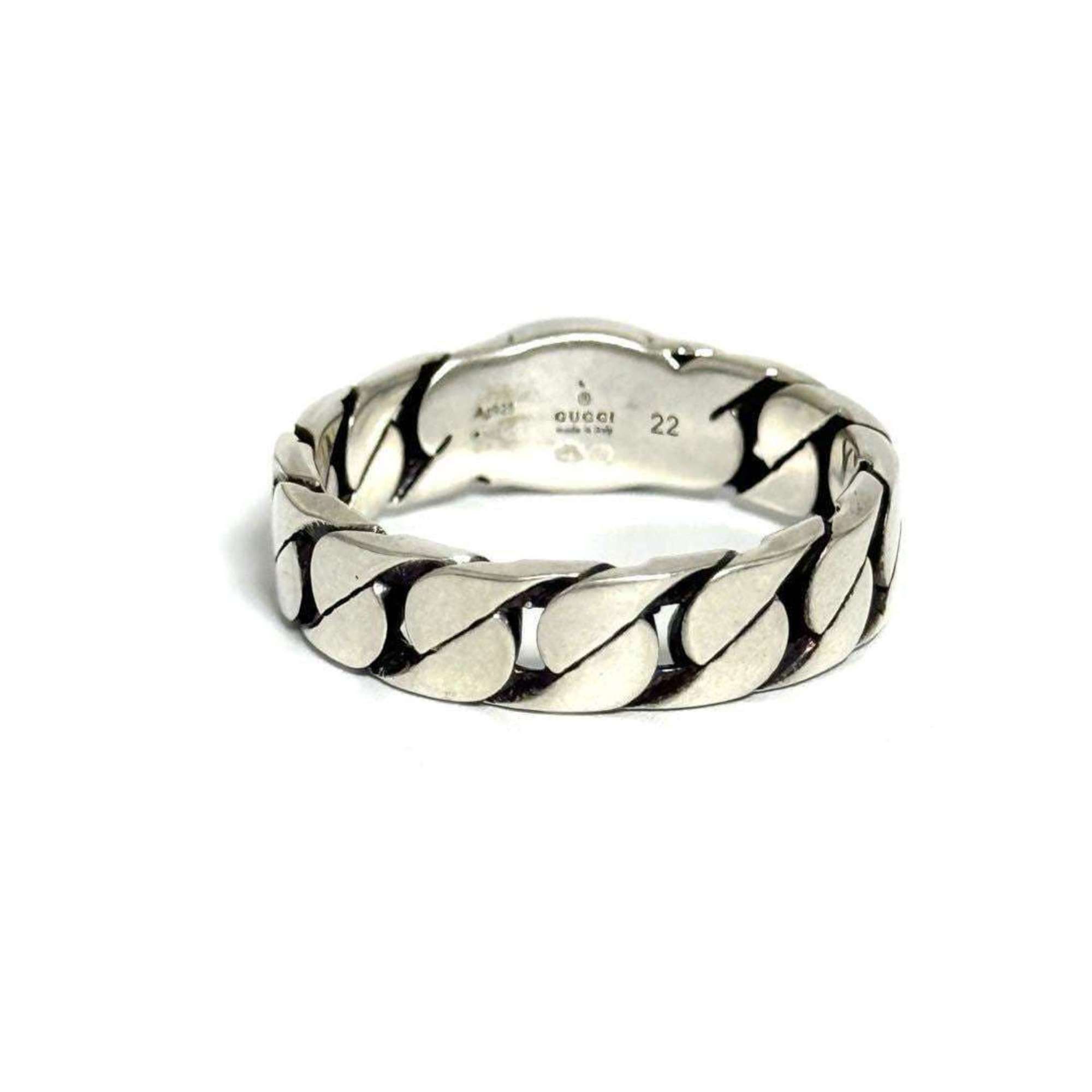 Gucci Gucci Men's Interlocking G Silver Ring Size ONE SIZE - 3 Thumbnail