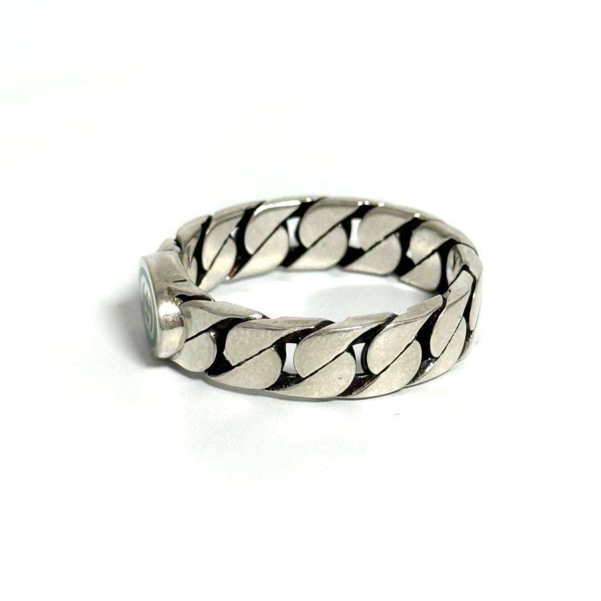 Gucci Gucci Men's Interlocking G Silver Ring Size ONE SIZE - 4 Thumbnail