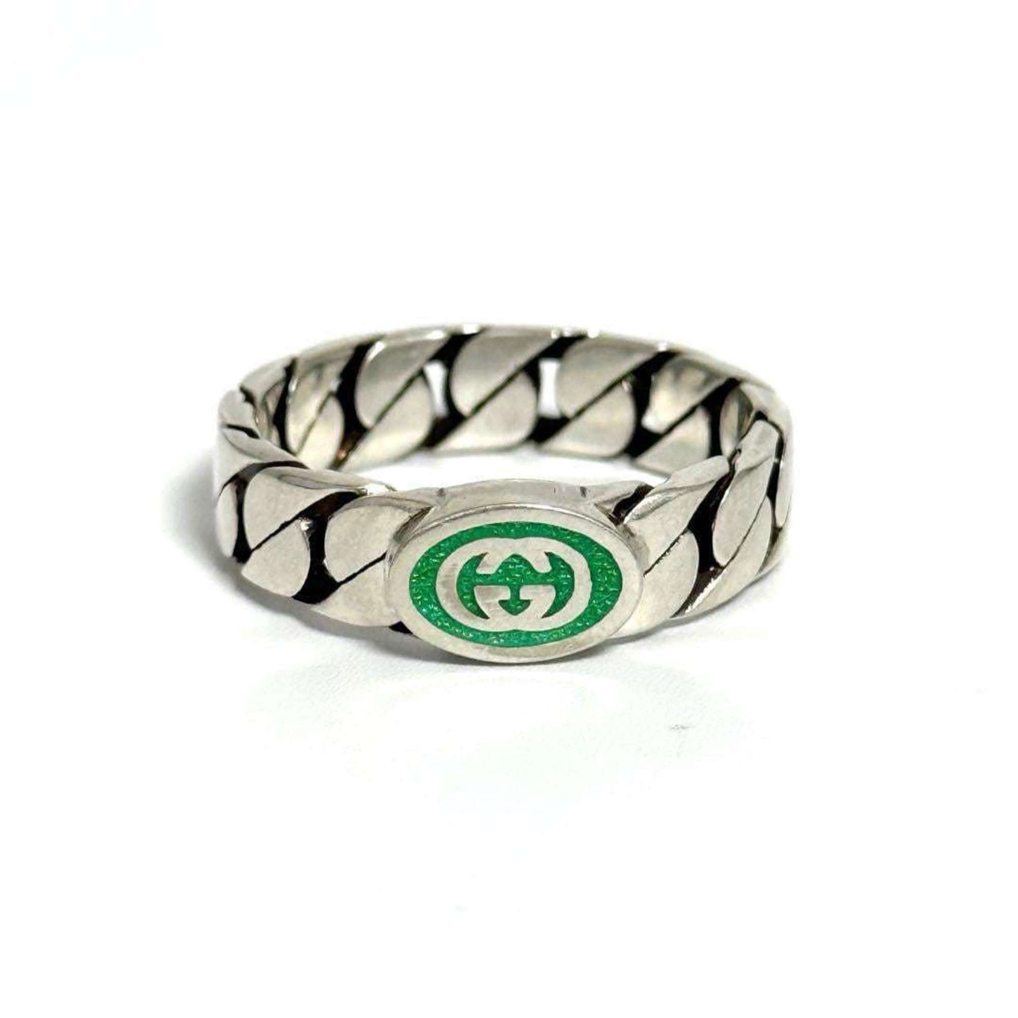 Gucci Gucci Men's Interlocking G Silver Ring Size ONE SIZE - 2 Thumbnail