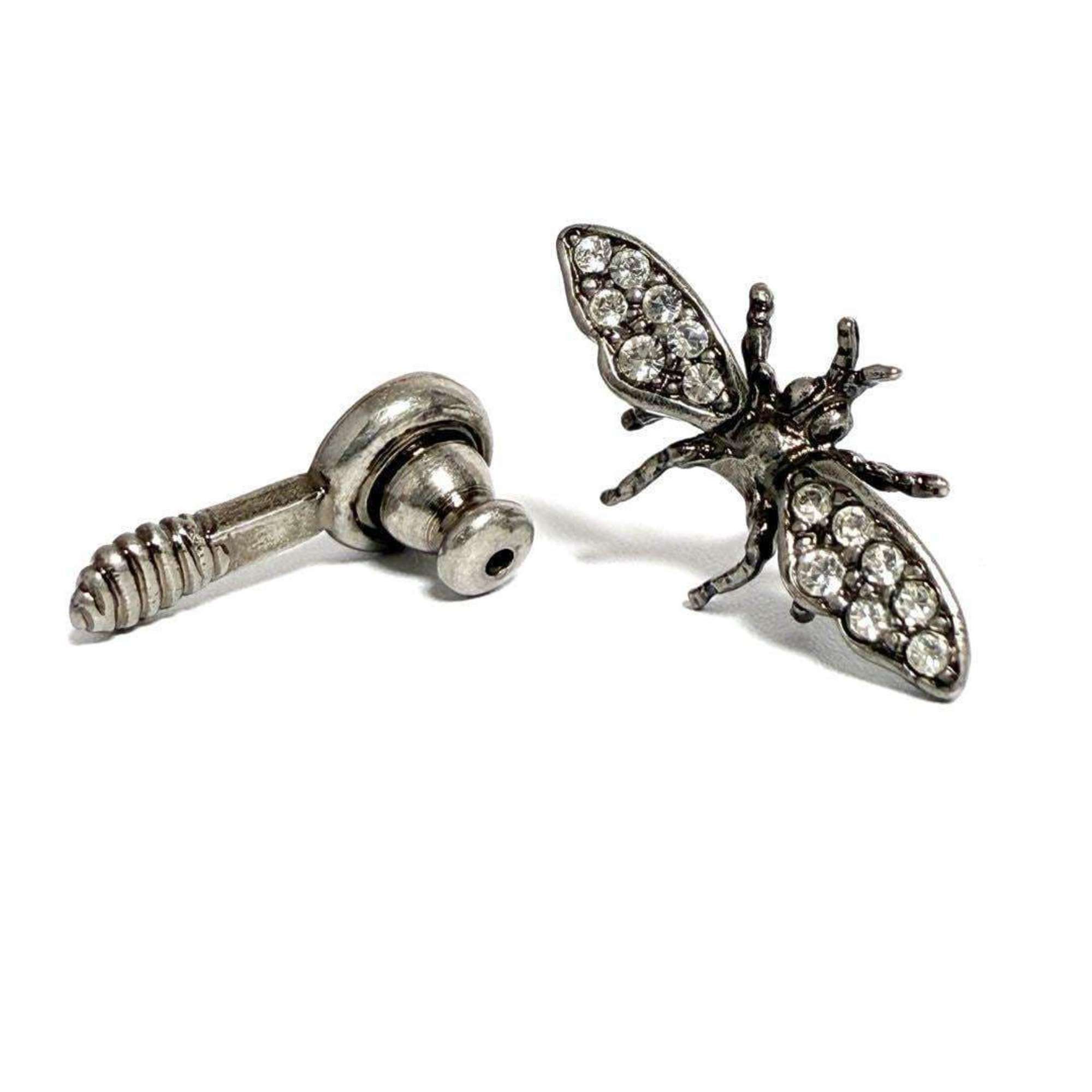 Dior Christian Dior Dior Asymmetrical Stud Earrings B J'adior Size ONE SIZE - 4 Thumbnail