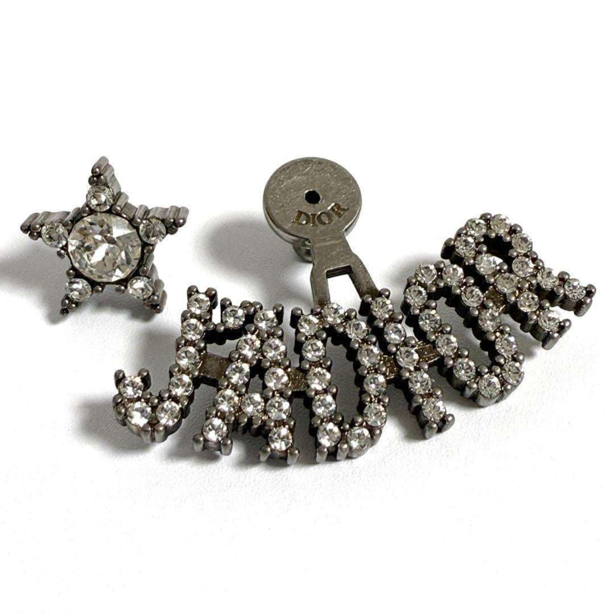 Dior Christian Dior Dior Asymmetrical Stud Earrings B J'adior Size ONE SIZE - 2 Thumbnail