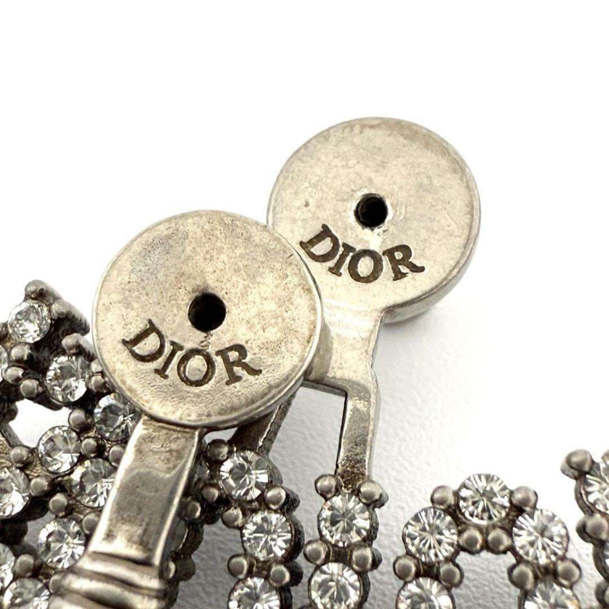 Dior Christian Dior Dior Asymmetrical Stud Earrings B J'adior Size ONE SIZE - 8 Thumbnail