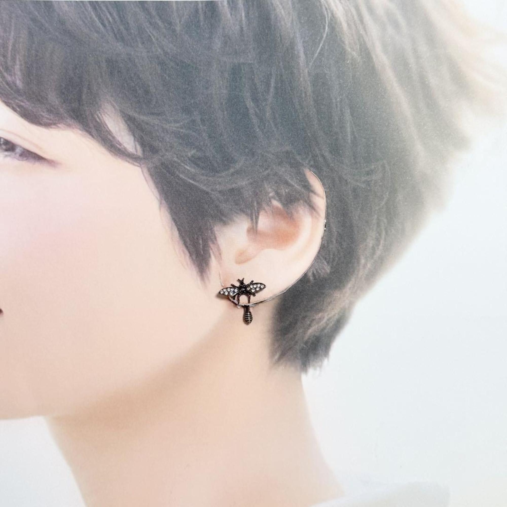 Dior Christian Dior Dior Asymmetrical Stud Earrings B J'adior Size ONE SIZE - 9 Thumbnail