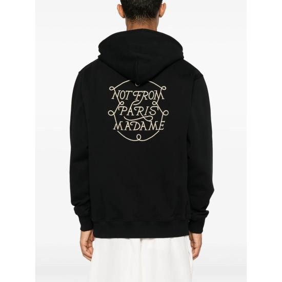 Drole De Monsieur DROLE DE MONSIEUR Men Sweatshirts H HO183 CO127 BLACK Size US XXL / EU 58 / 5 - 2 Thumbnail