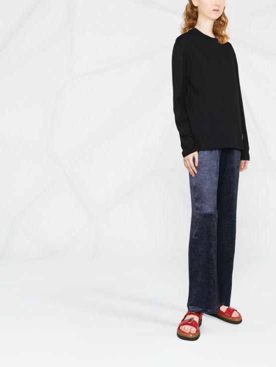 Jil Sander JIL SANDER Women Tops J40GC0002 J45048001 Black Size L / US 10 / IT 46 - 4 Thumbnail